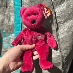 Valentina Ty Beanie Baby Teddy Bear